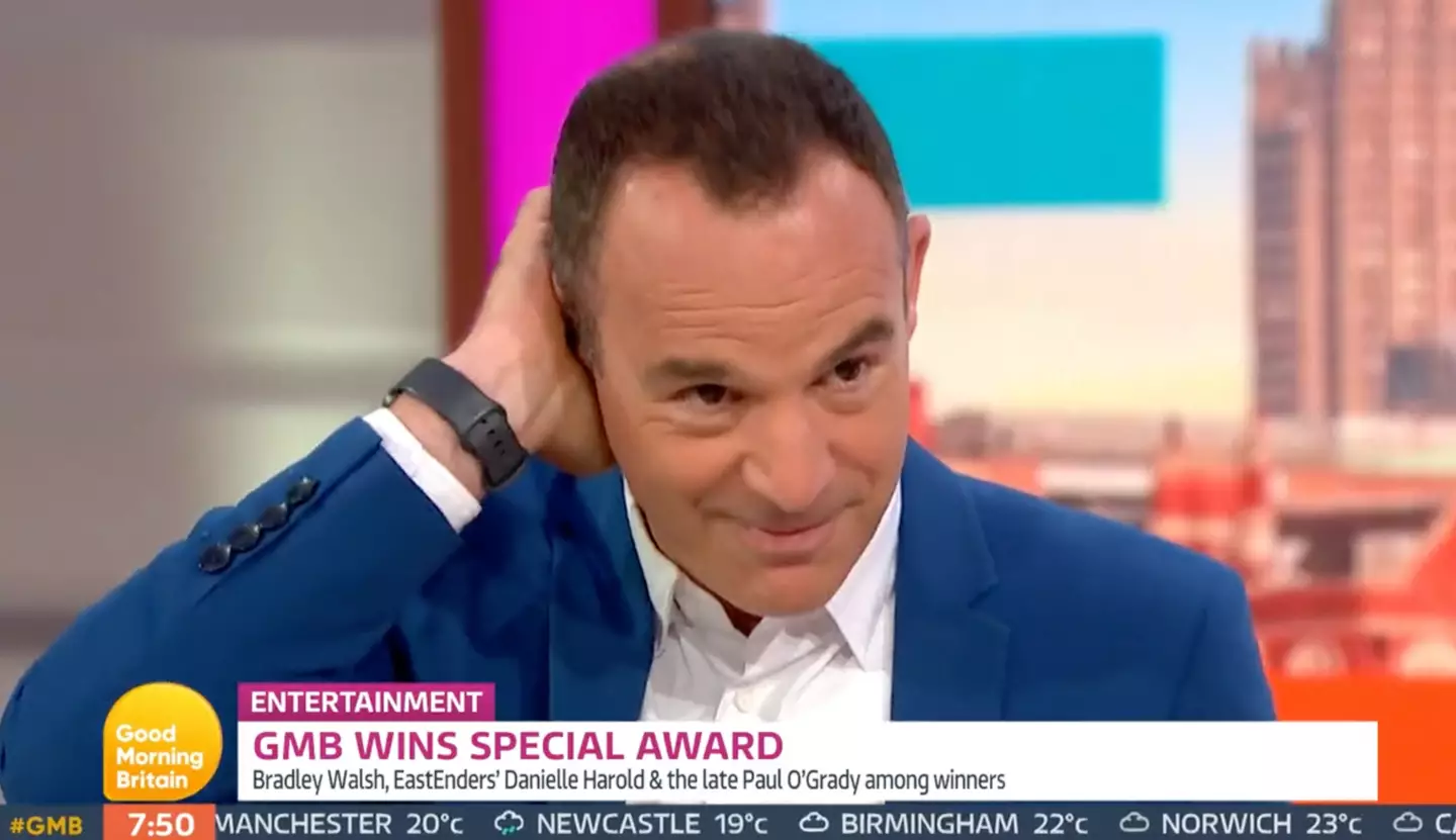 Martin Lewis showed off his weird ear trick on Good Morning Britain.