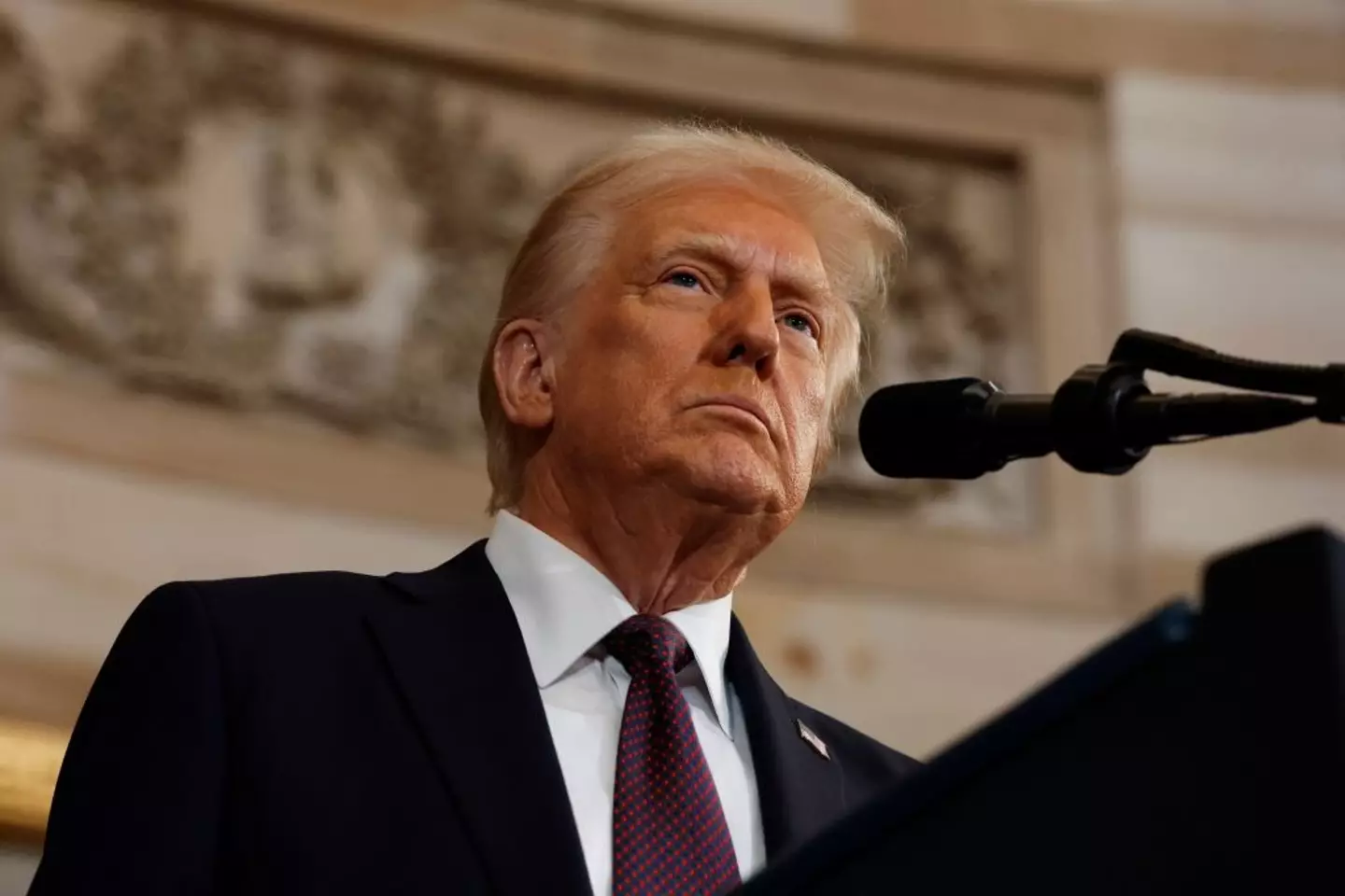Donald Trump is currently serving his second term as President of the United States (CHIP SOMODEVILLA/POOL/AFP via Getty Images)