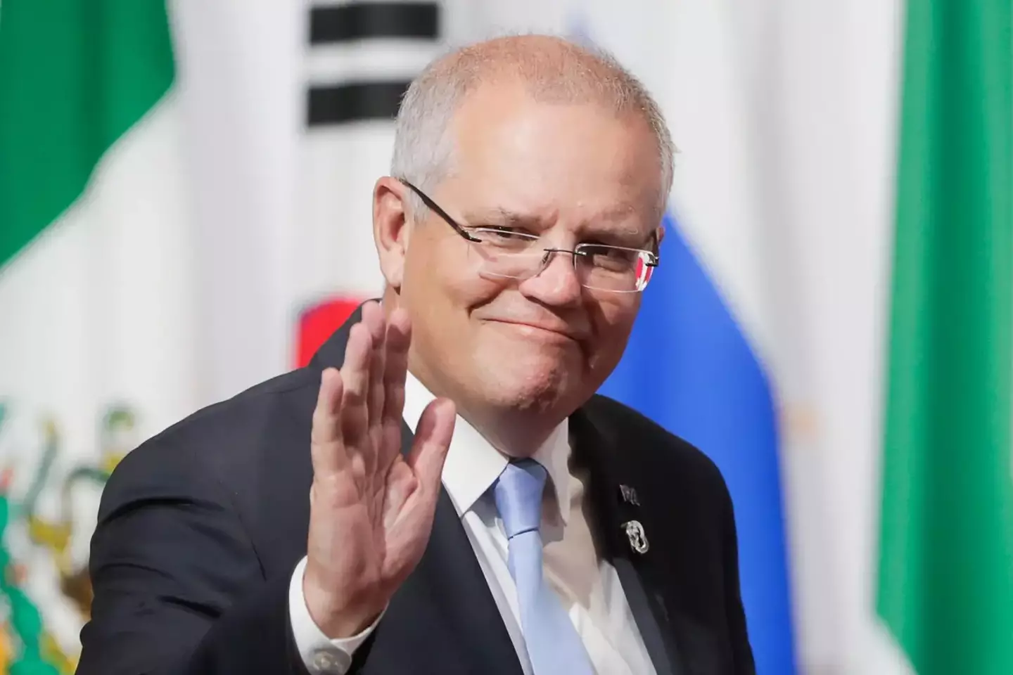 Winner of the Trump Award Scott Morrison.