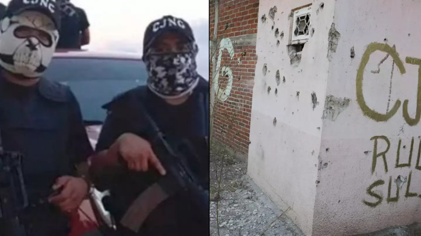 Mexican Drug Cartel Threaten To Purge Town In Chilling Video Message To Rival Gang
