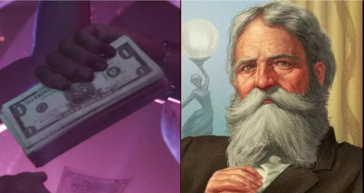 It's a clever tie in (Rockstar)