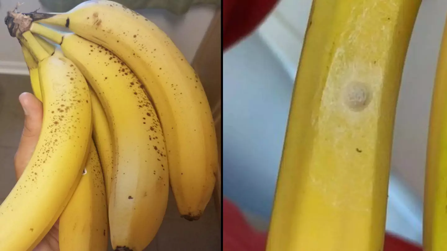 Asda shopper finds strange ‘white spot’ on bananas