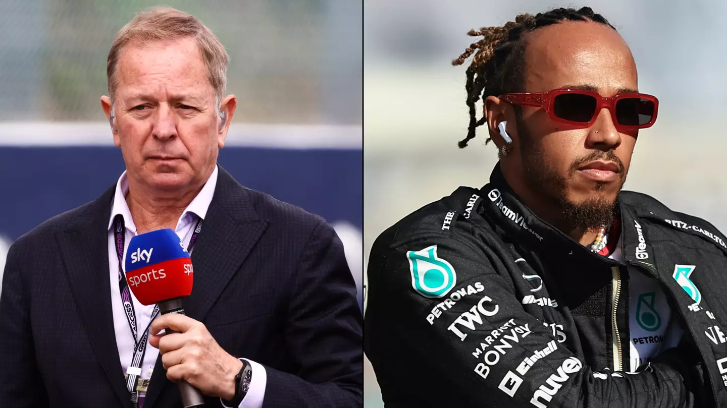 Martin Brundle issues completely brutal response to Lewis Hamilton's comments about final season with Mercedes