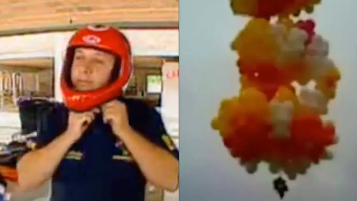 Final moments of man who attempted world record with most helium balloons before heartbreaking find