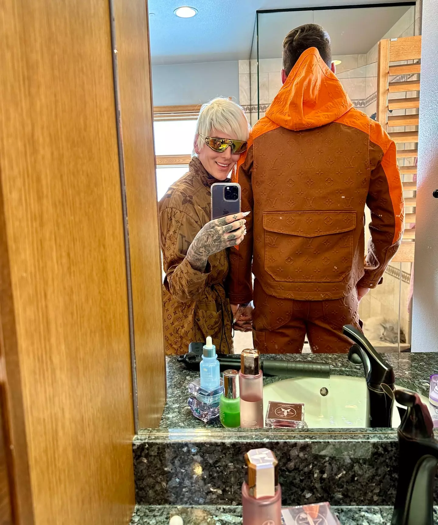 Jeffree Star and his new boyfriend.