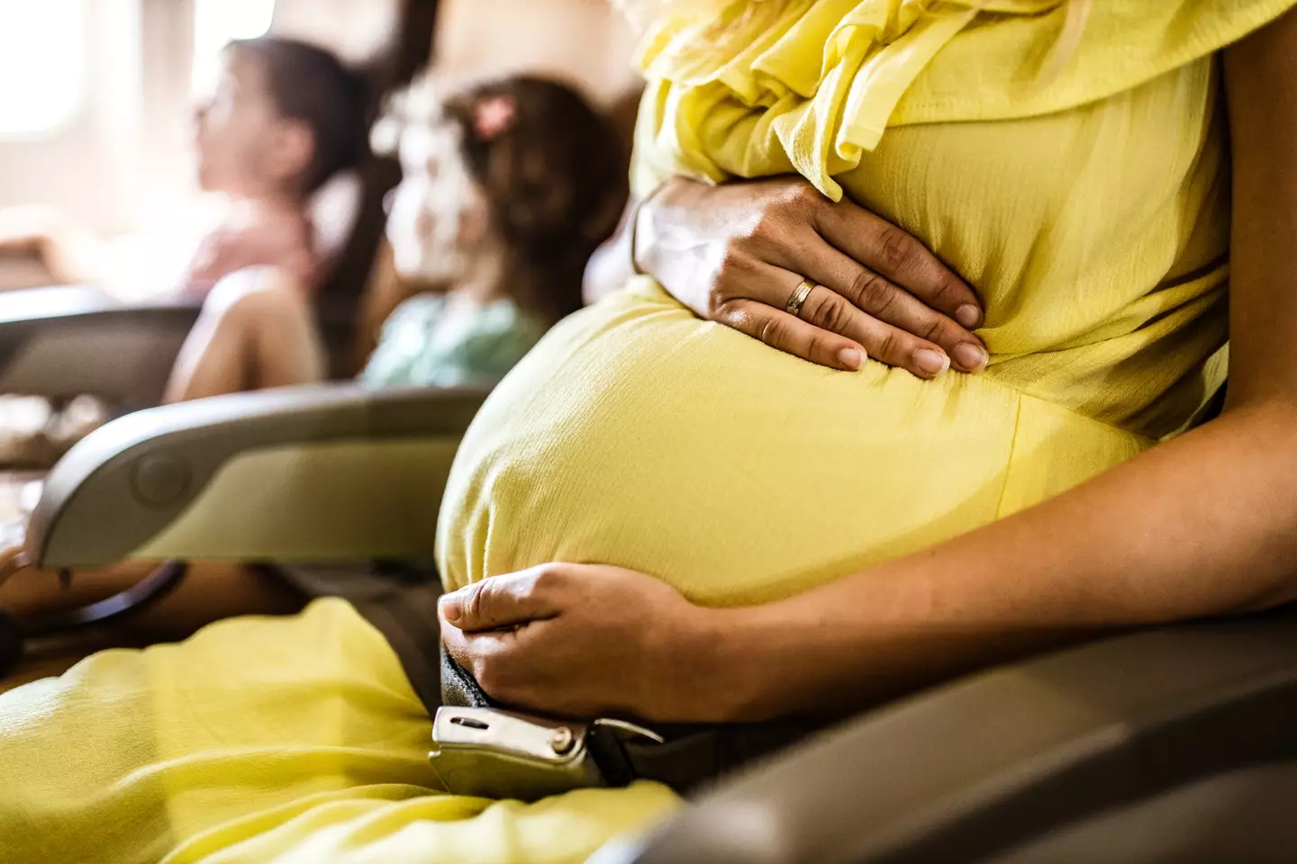 A passenger once refused to swap seats with a pregnant woman. (Getty Stock Image)