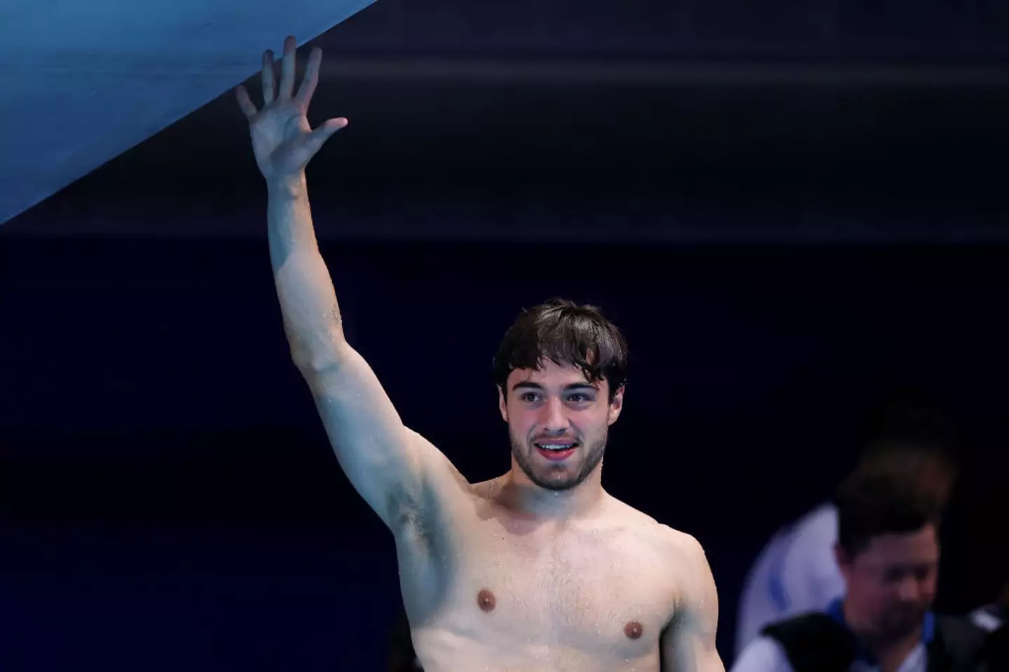 The Olympic diver has responded at the comments. (Maddie Meyer/Getty Images)