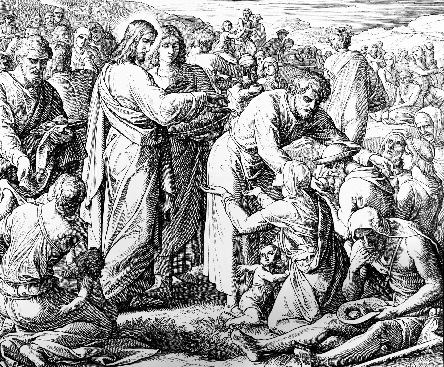 It's one of Jesus' most famous miracles, but these scientists weren't completely convinced by the story (Getty Stock Image)