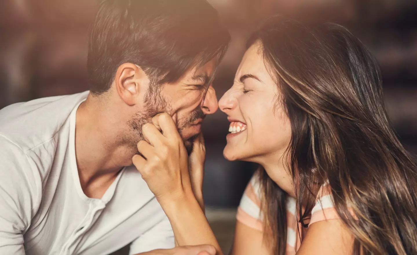 Baby talk might be beneficial to relationships, according to experts (Getty stock images)