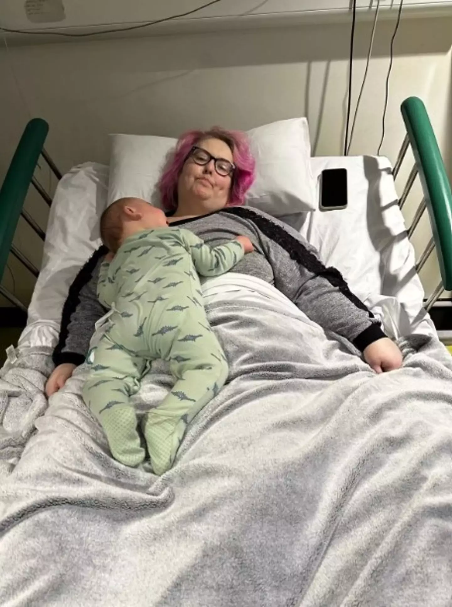 Danielle Peebles spent five months in hospital (Manchester Evening News)