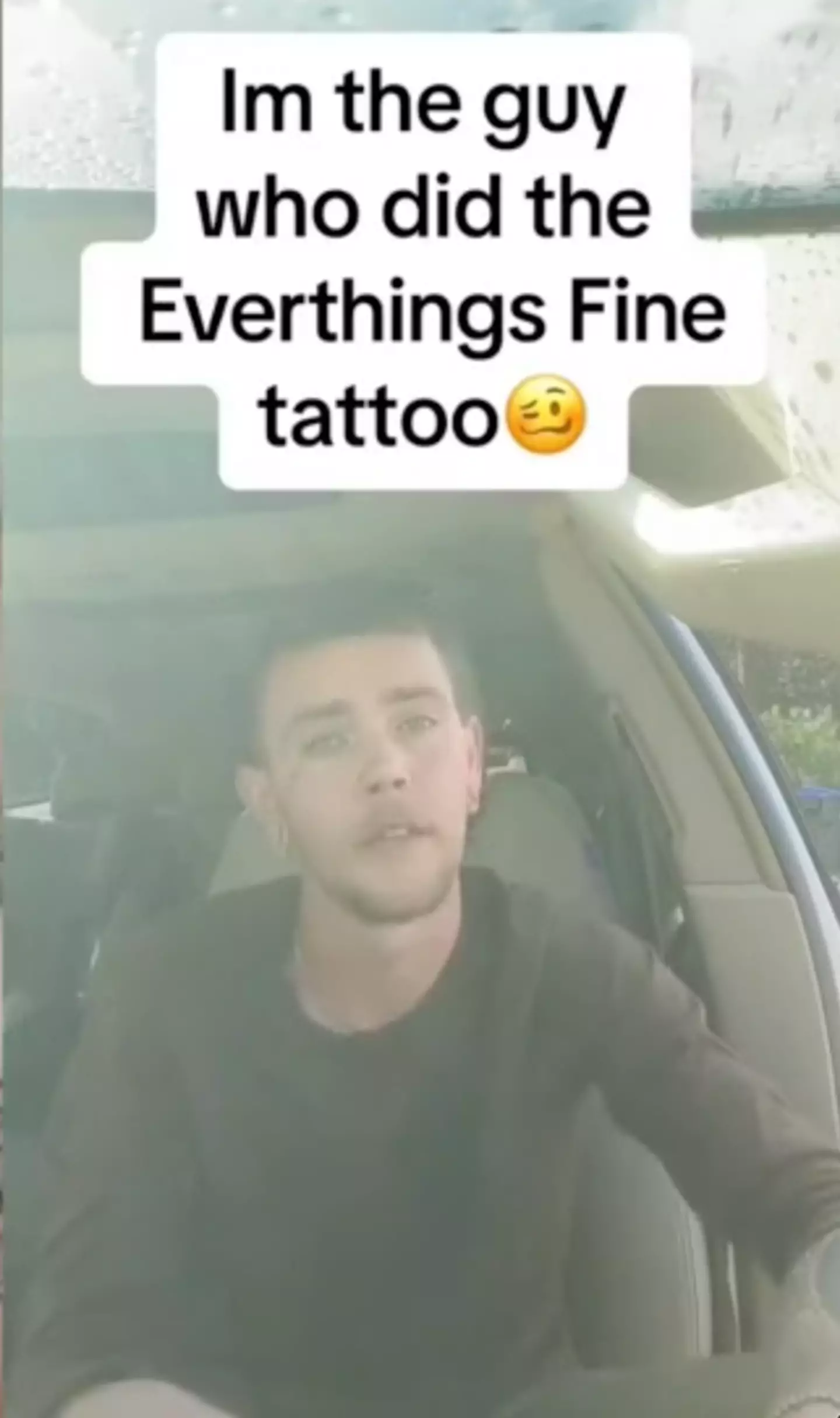 He says while he was 'unlucky' he was also 'lucky'.