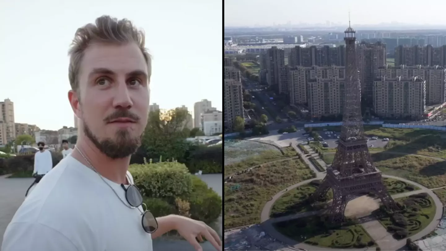 Group explored China's eerie 'failed $1 billion copy of Paris' and were in complete shock over what they saw