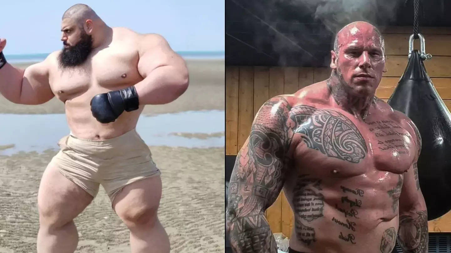 Iranian Hulk Responds To Martyn Ford's Claims He's Photoshopped