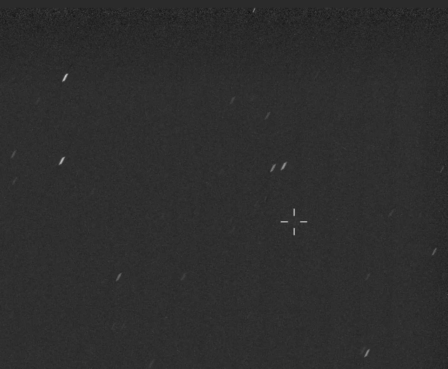 NASA's Perseverance rover took a picture of 3I/ATLAS as it went by, though you can barely see it (NASA/JPL-Caltech/ASU/MSSS)