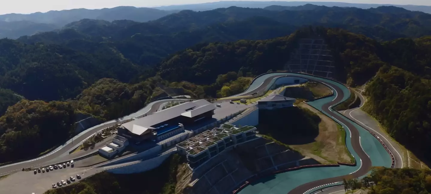 The racetrack is private.