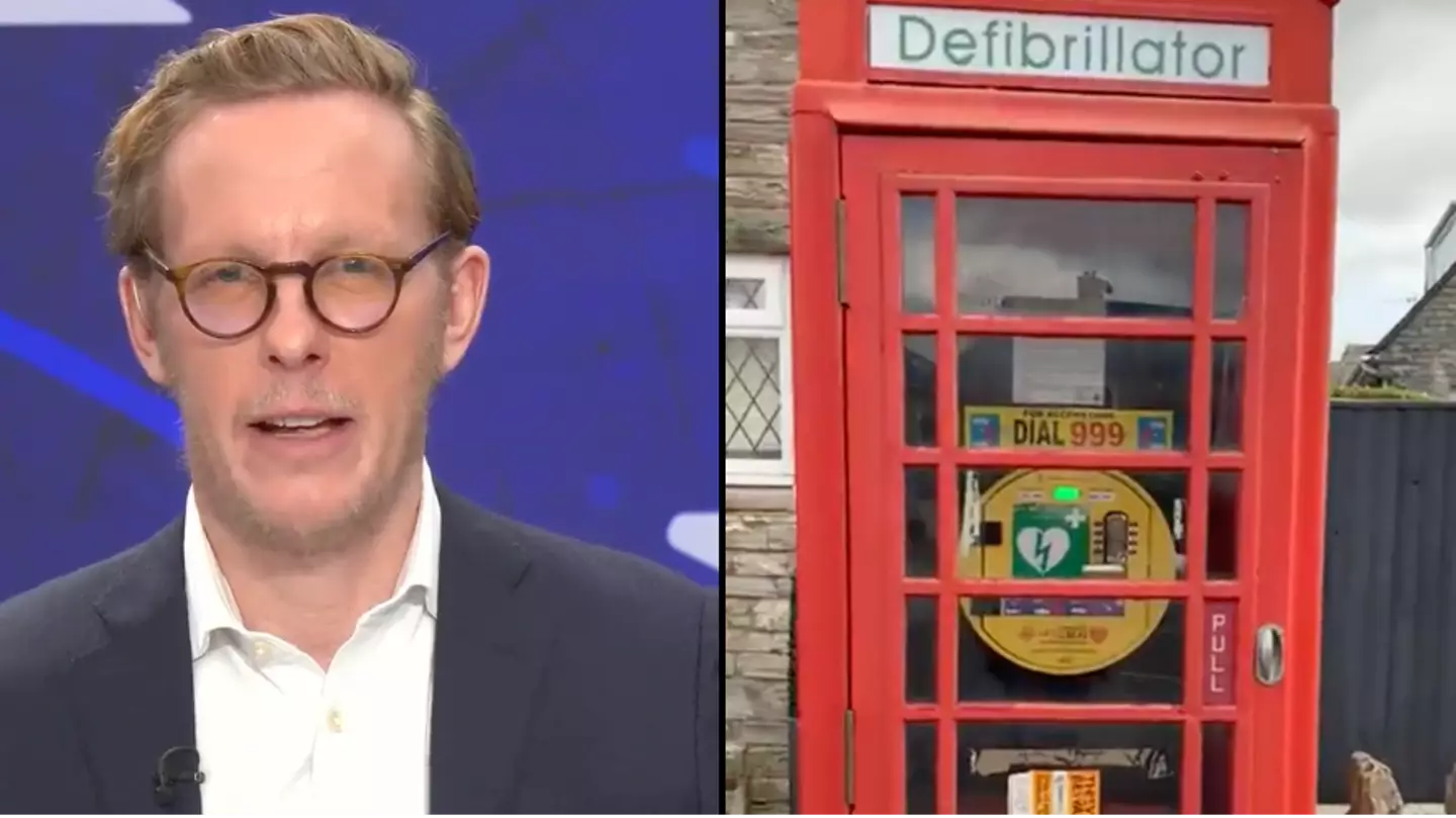 Laurence Fox slammed for strange post about defibrillator