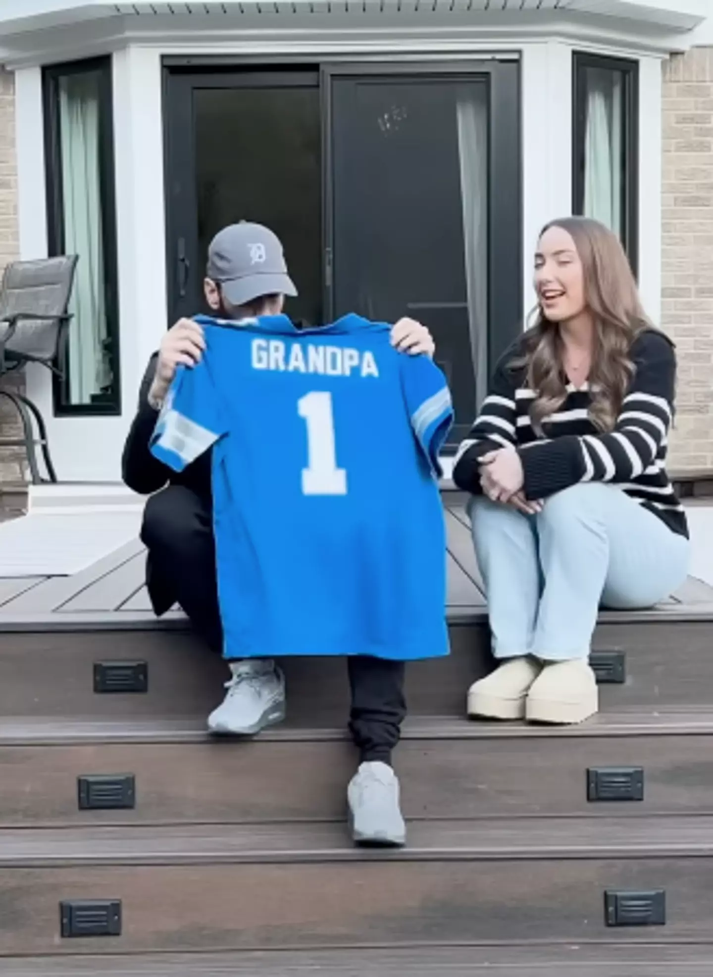 The pair shared a wonderful father/daughter moment (YouTube/EminemMusic)