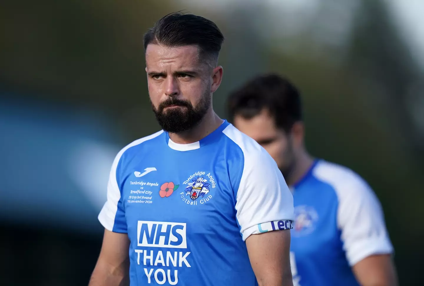 Ben Greenhalgh during his time at Tonbridge Angels.