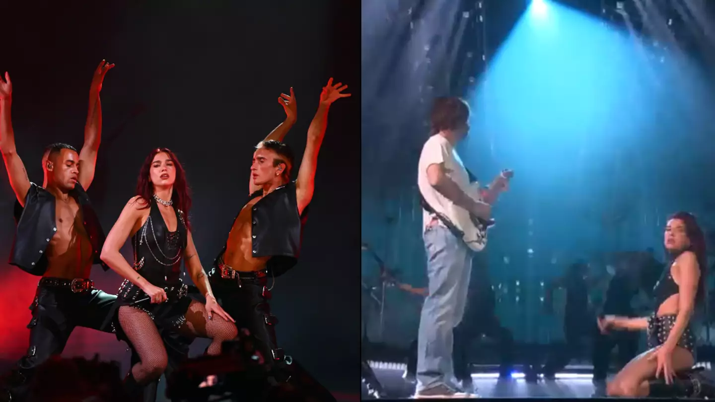 Kevin Parker rejoins Dua Lipa to close Glastonbury set after surprise collab