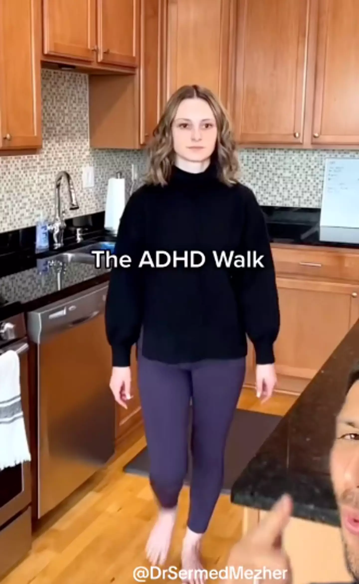 However, Dr Sermed Mezher (@drsermedmezher), an award winning doctor from London, has revealed why some people with ADHD do a very common walk around the house.