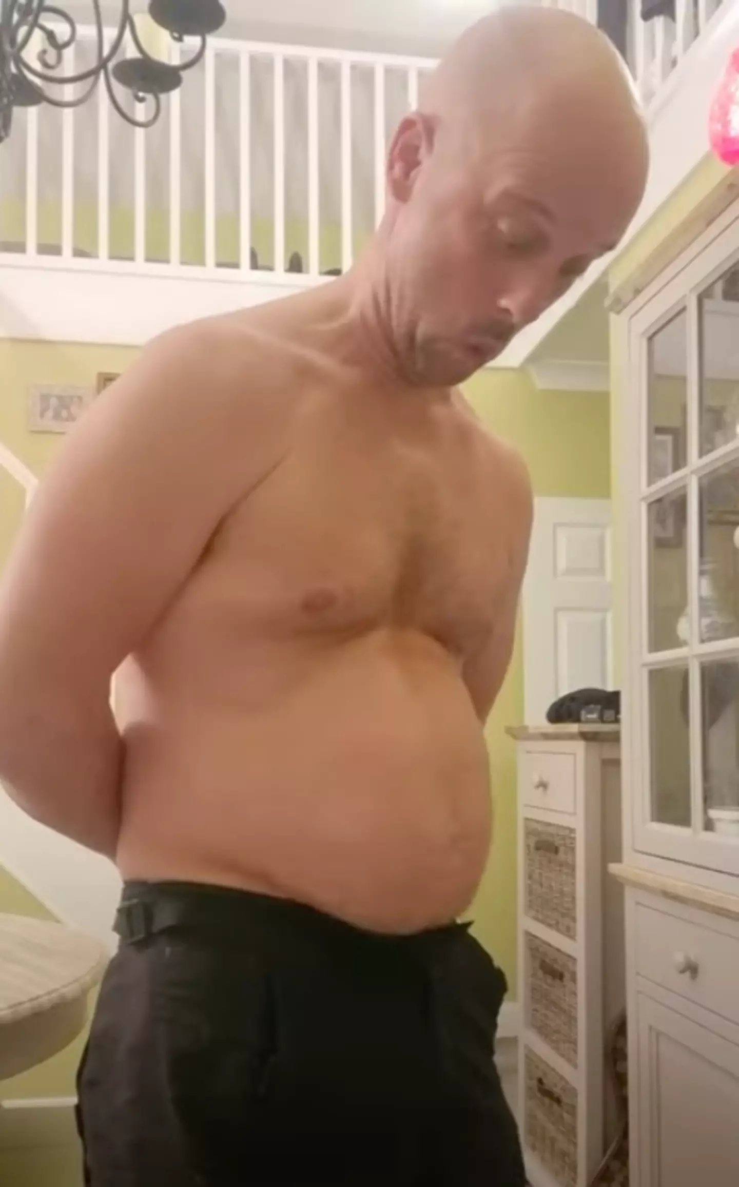 Simon has earned around £4,000 since he started OnlyFans.