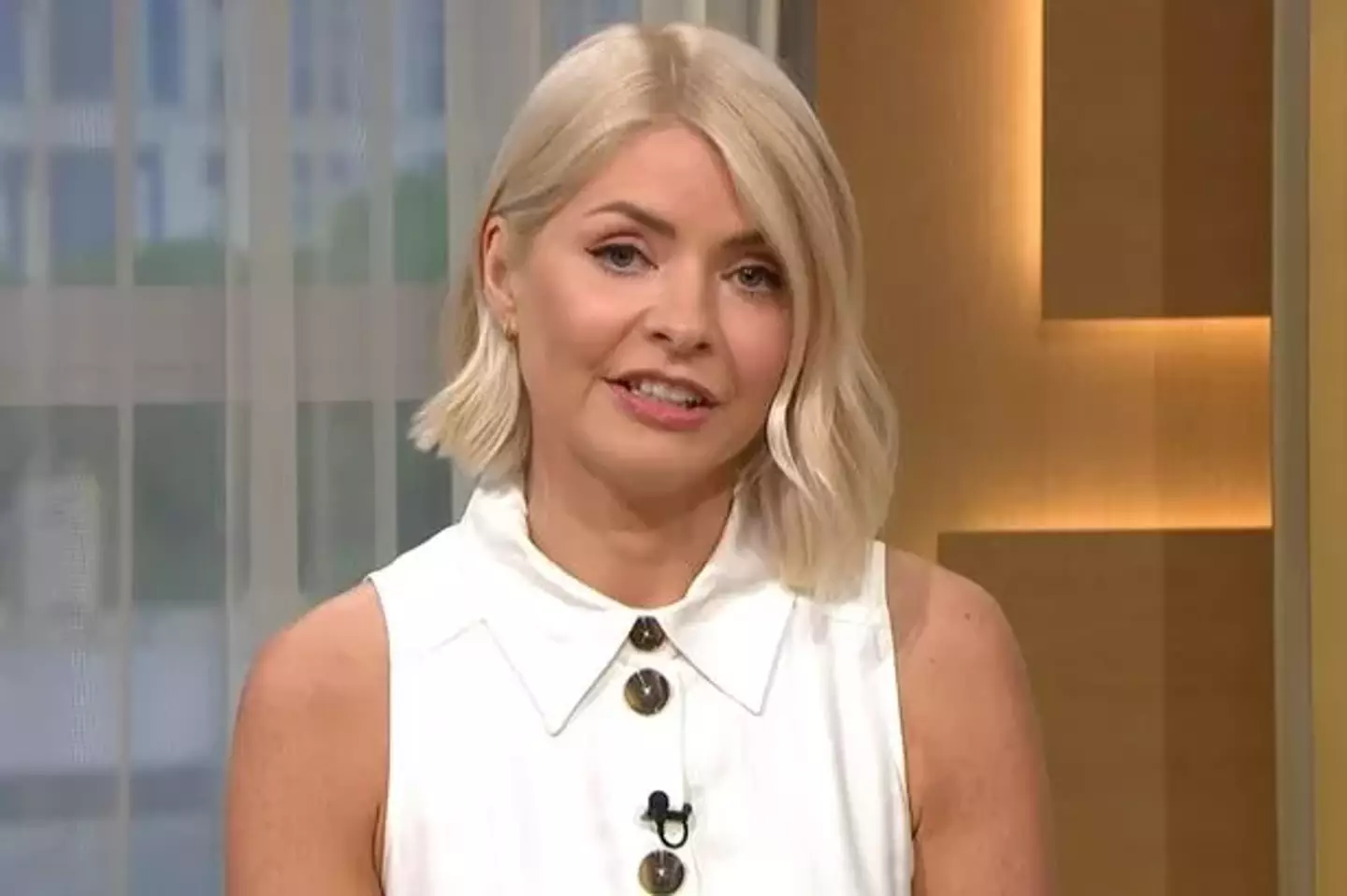 Holly Willoughby was not present on This Morning yesterday.