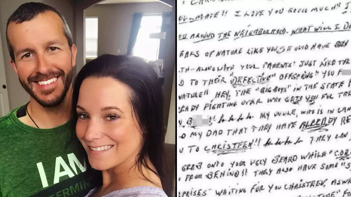 Chris Watts sent 'racy love letters' from prison after murdering his family