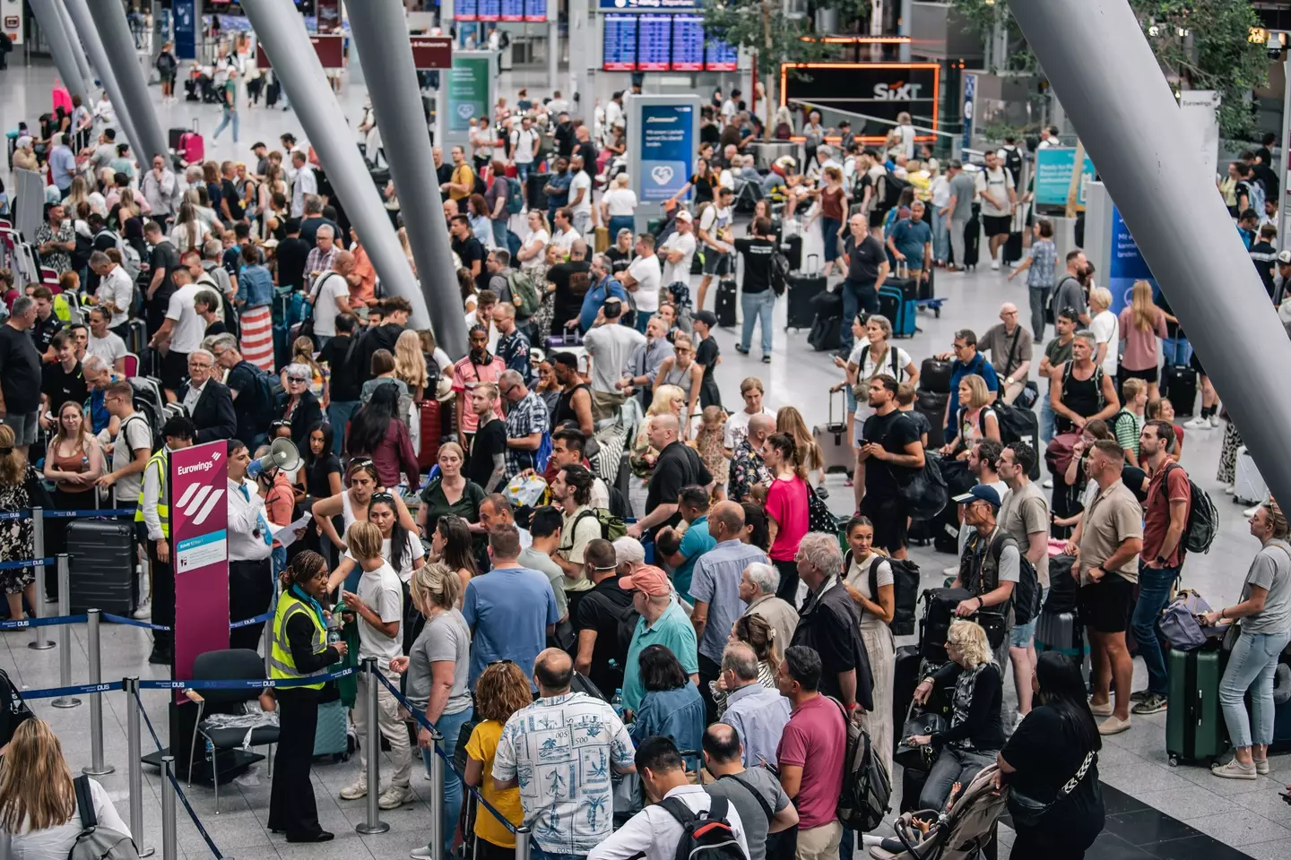 Systems are back up and running now, but not before thousands of flights were cancelled around the world. (Hesham Elsherif/Anadolu via Getty Images)