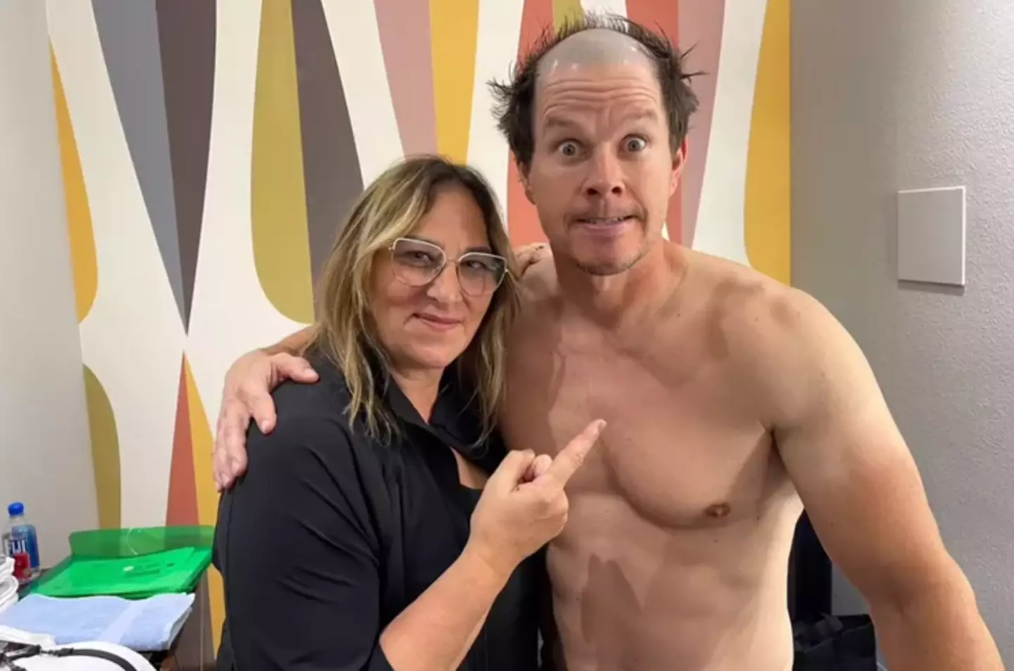 The actor hasn't been shy about his haircut (Instagram/@markwahlberg)