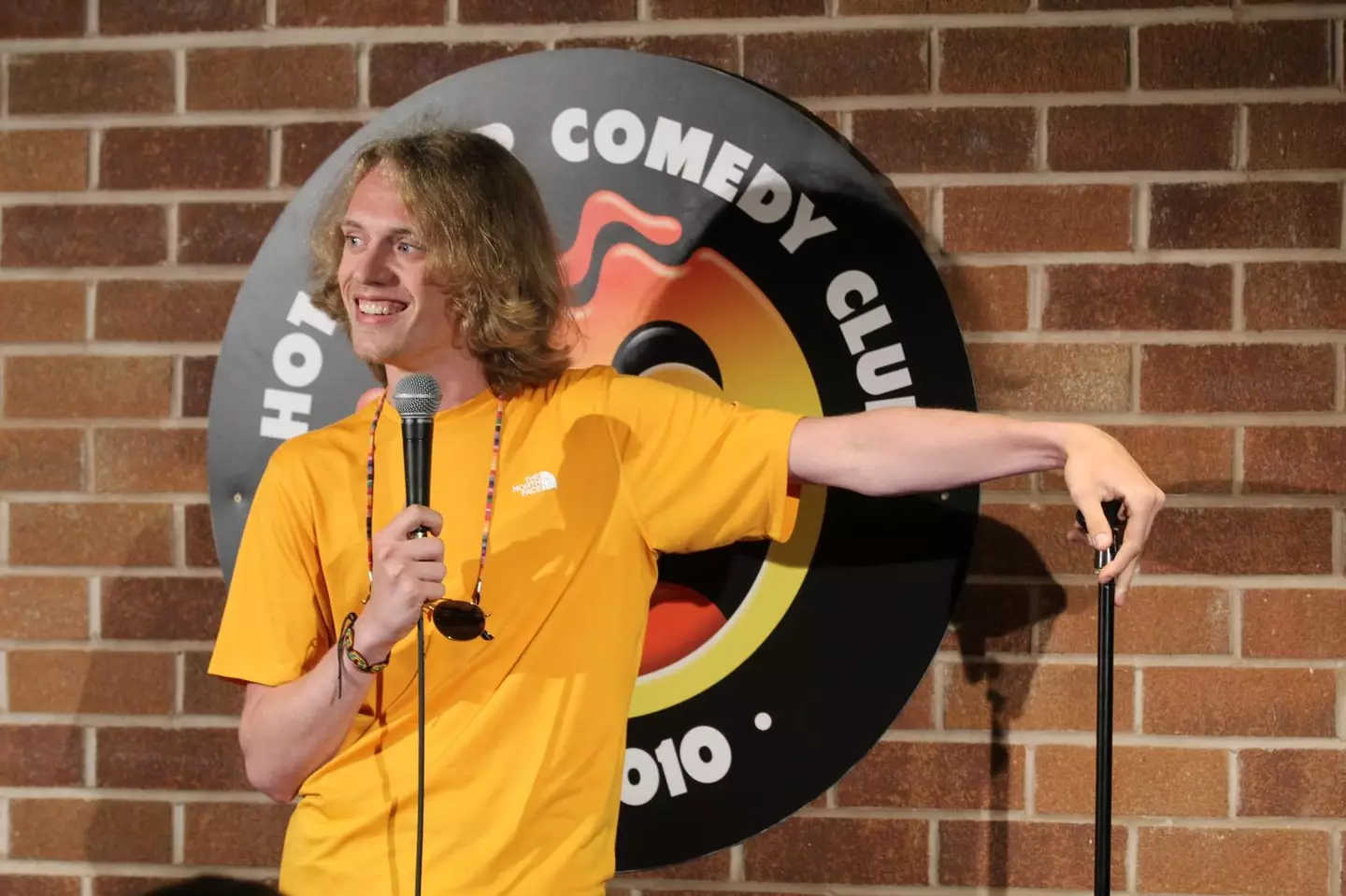 Danny has even performed at the Hot Water Comedy Club himself.