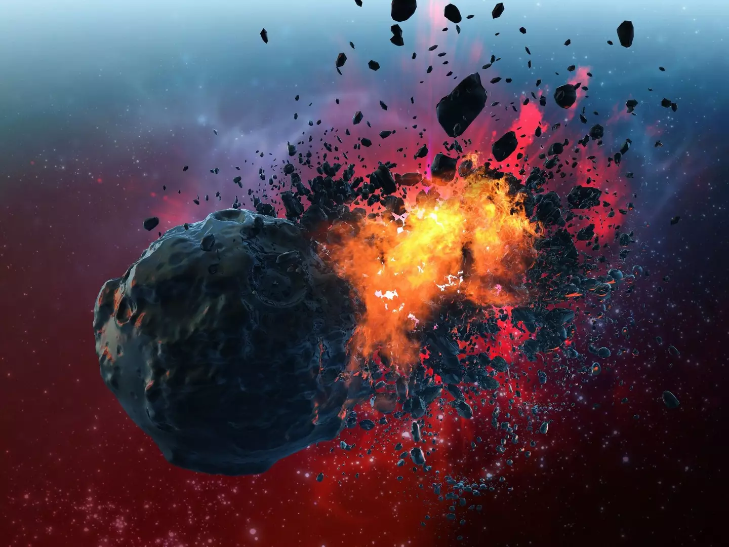 The rock would wipe us out (VICTOR HABBICK VISIONS/SCIENCE PHOTO LIBRARY / Getty Stock Images)