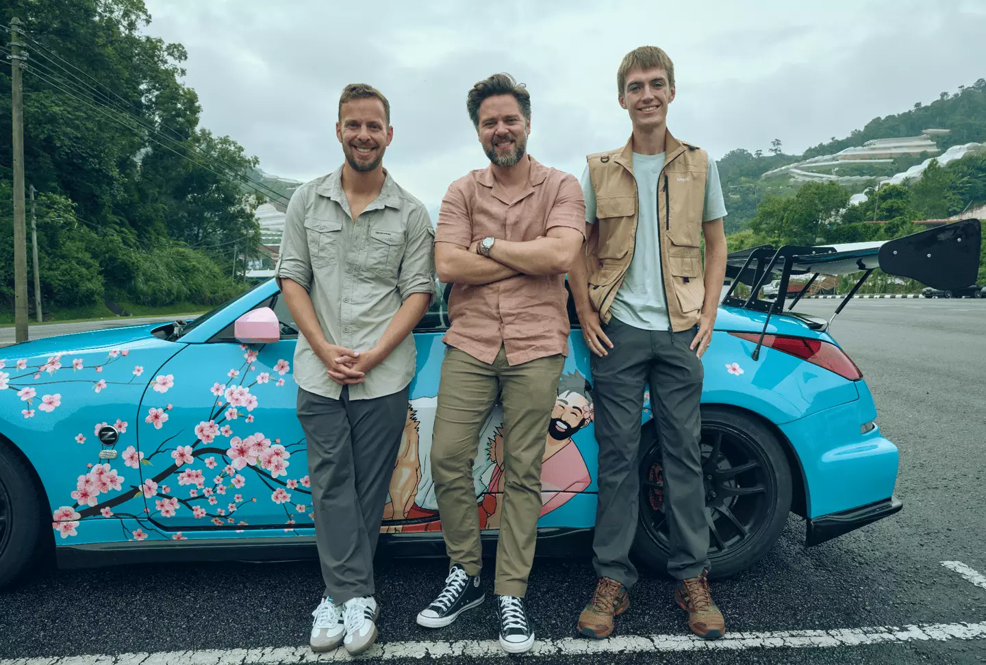 The trio of presenters will take over from Clarkson, Hammond, and May (Prime Video)