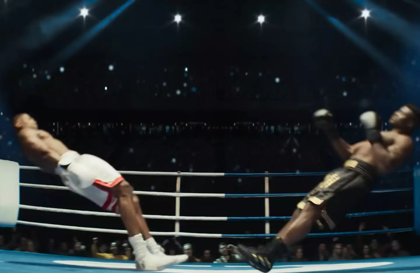 Calm down everyone, it's just for a trailer. Though it'd be cool if this actually happened.