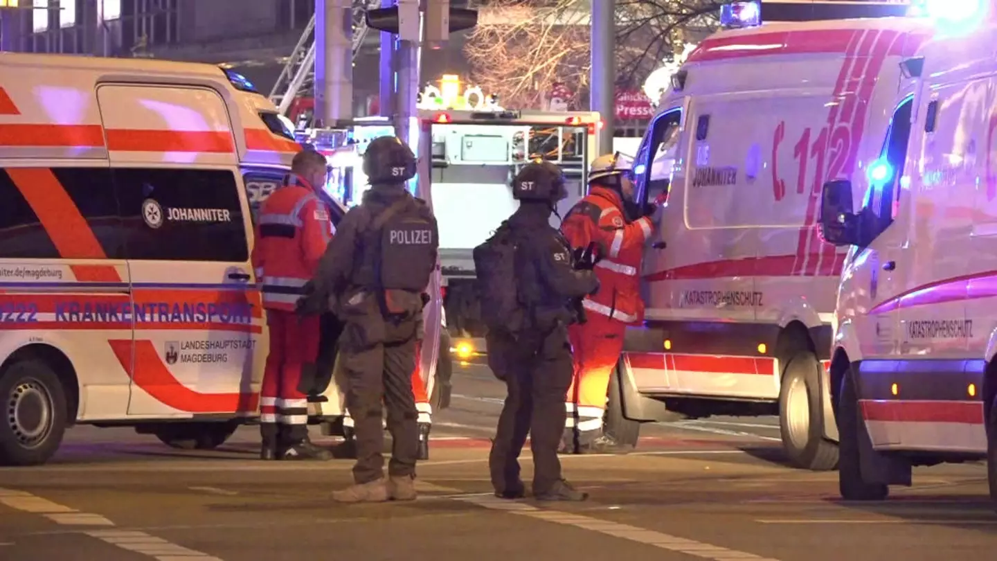 The attack injured hundreds and killed at least five (NEWS5/NEWS5/AFP via Getty Images)