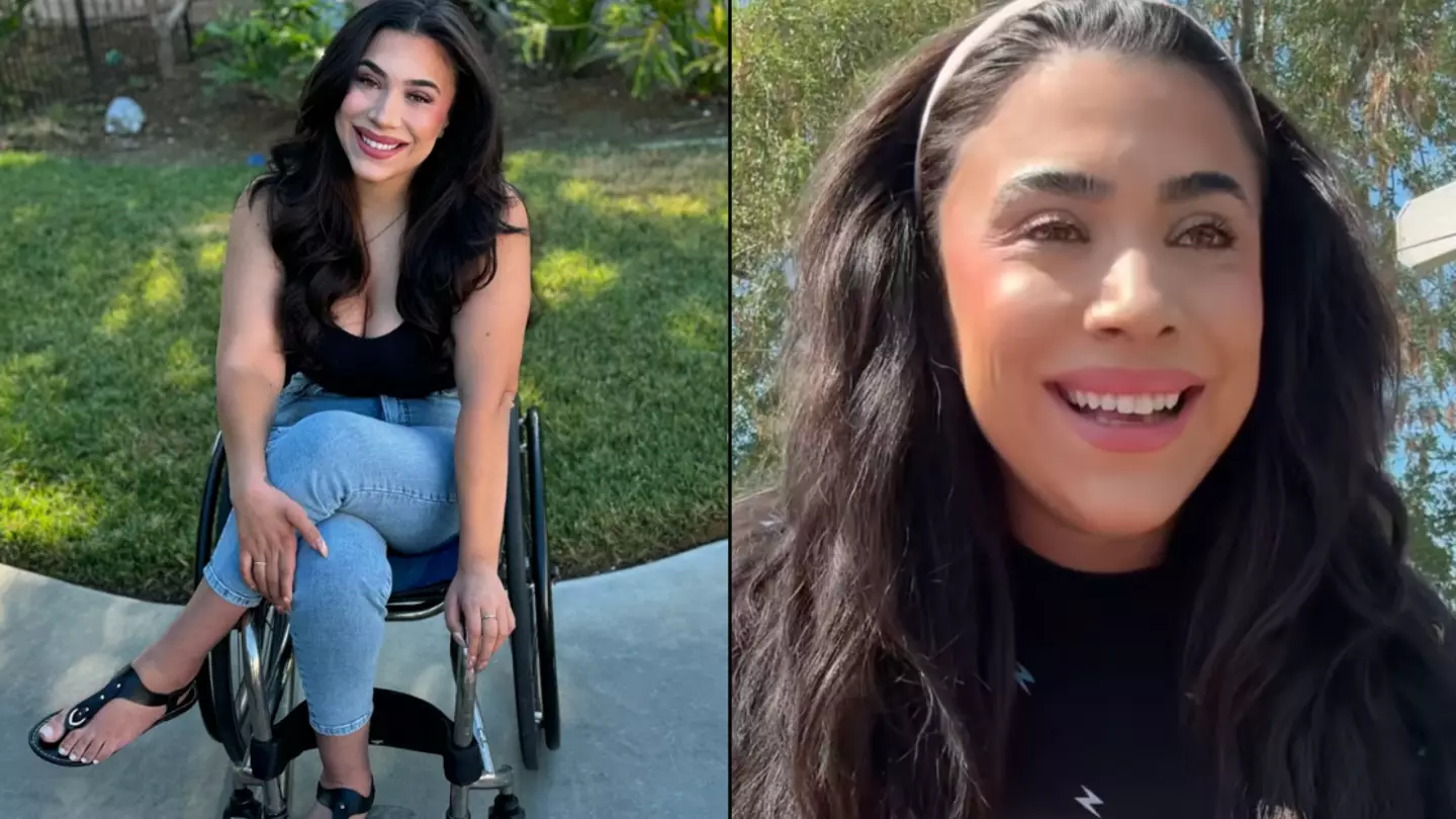 Woman explains how she pees through her belly button after devastating car accident paralysed her