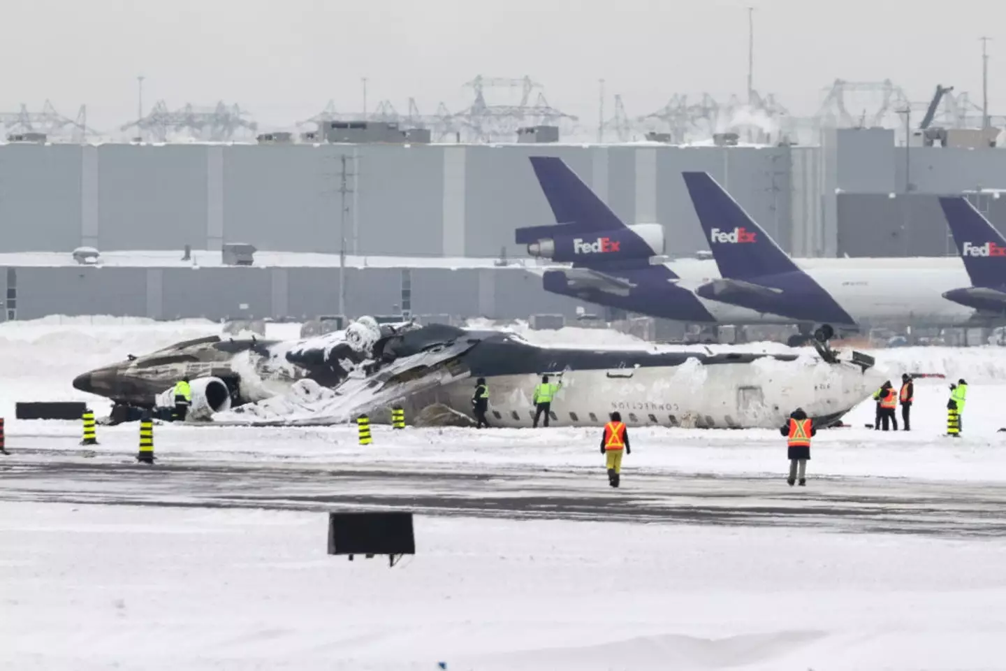 There appeared to be an increase in plane crashes earlier this year (Mert Alper Dervis/Anadolu via Getty Images)