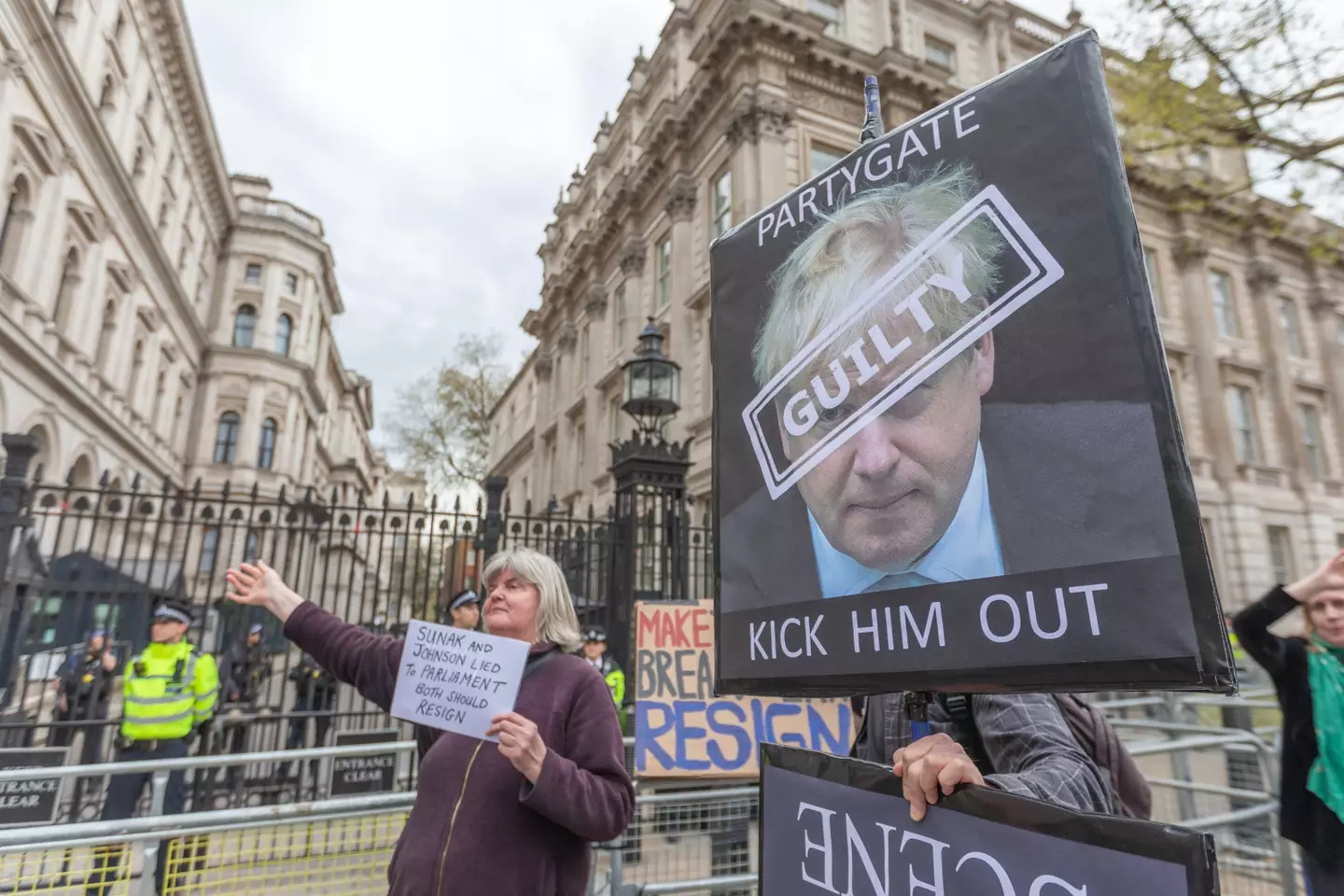 Protesters have been calling for his resignation.