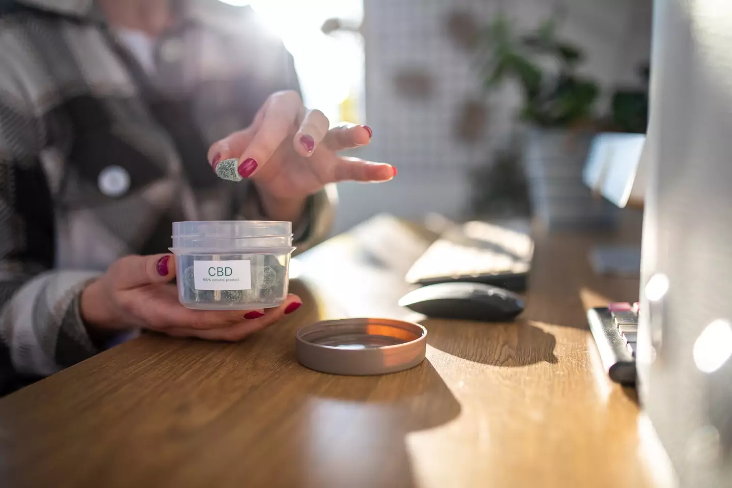 CBD gummies are legal in the UK but only if they contain less than 0.2 percent THC (Getty Stock Images)