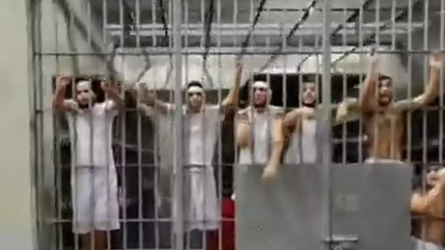 First video from inside notorious El Salvador prison shows chilling reality for inmates