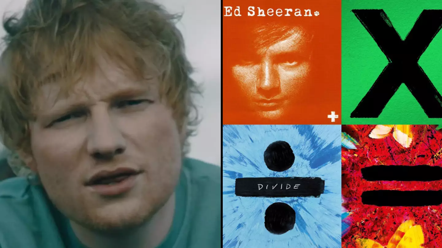Ed Sheeran announces upcoming album that will finally complete his math symbol era
