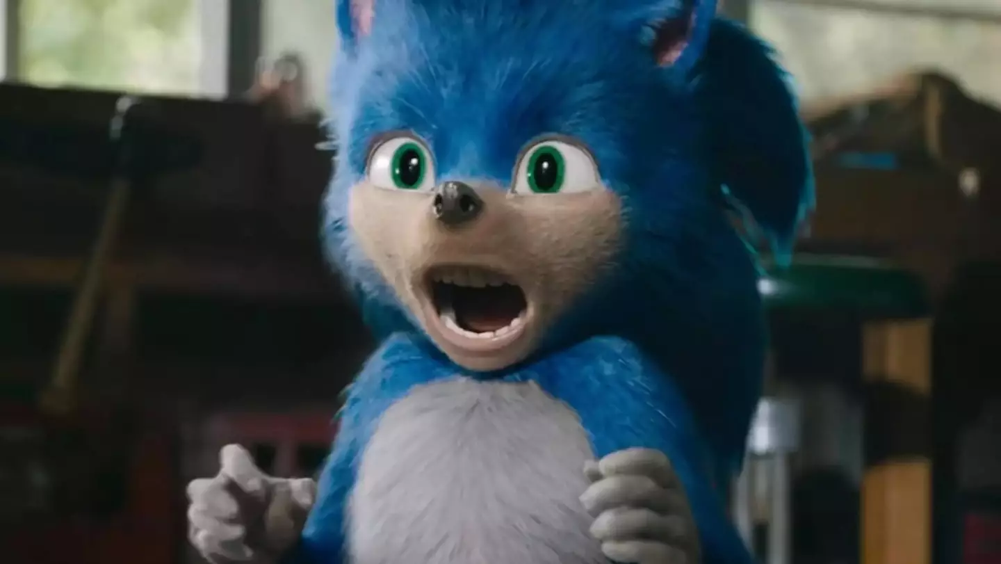 Fans were horrified by the first live-action Sonic.