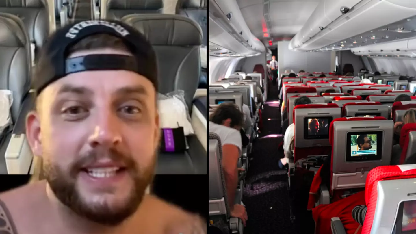 Man refuses to give up his seat on flight to let passenger sit next to his wife on her birthday