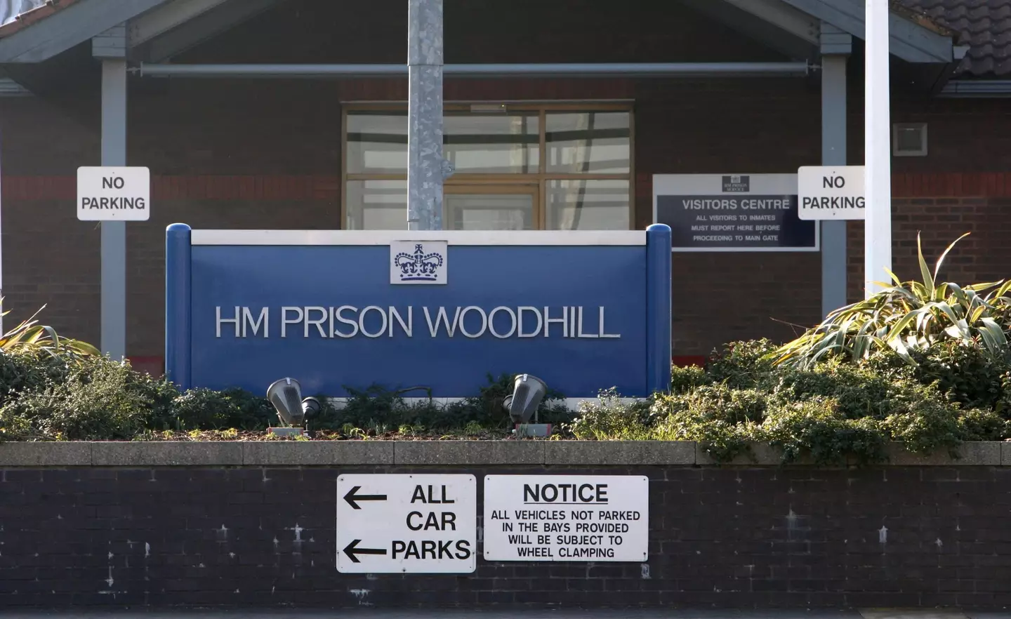 Bronson is being held at HMP Woodhill.