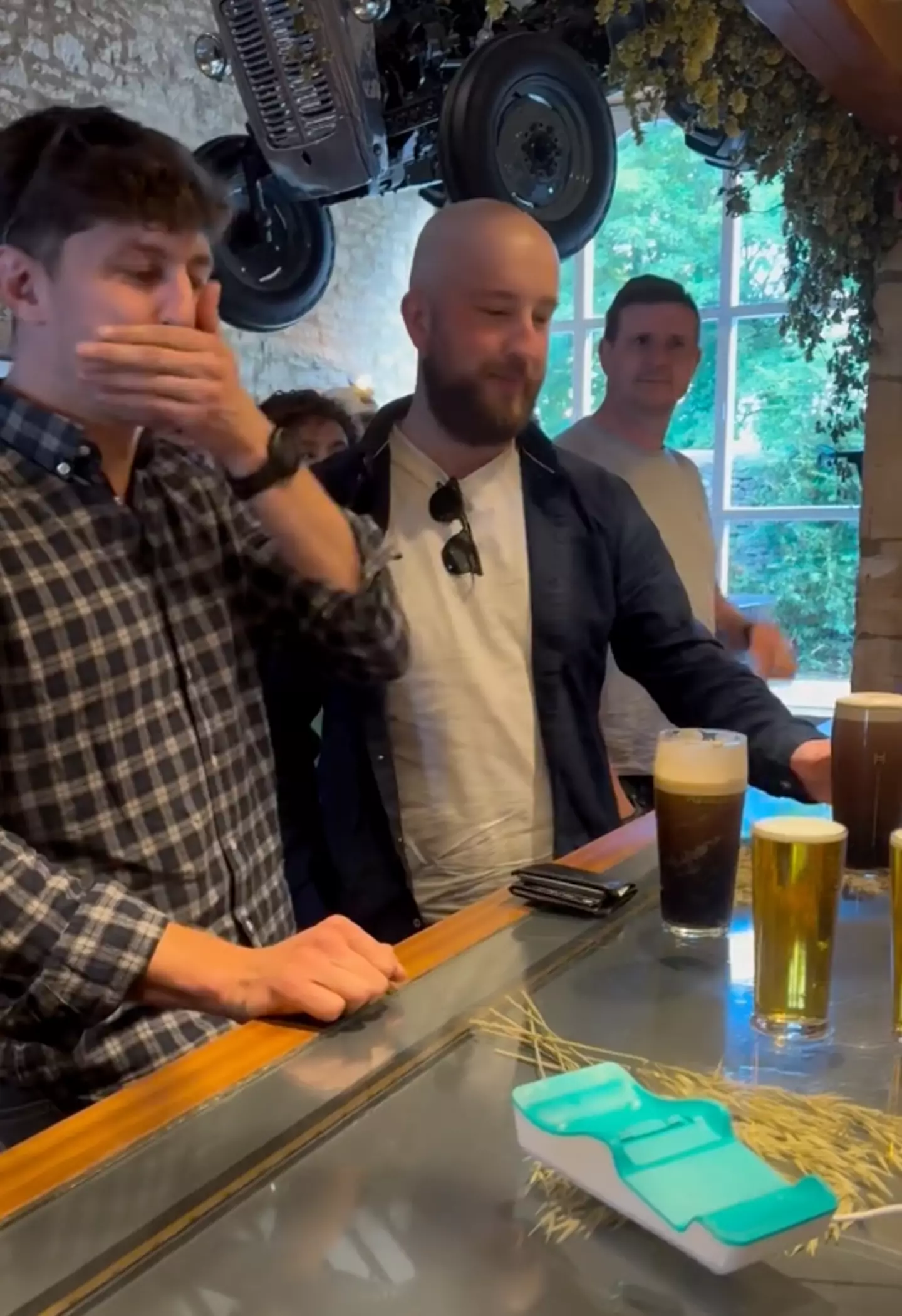 Hawkstone drinkers were giving it a go (Instagram/@hawkstone)