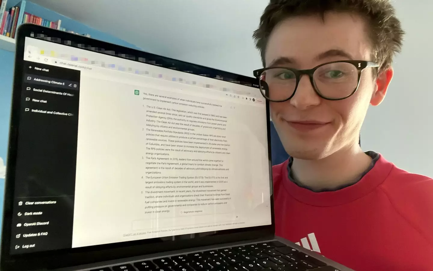 Pieter wanted to see whether he could pass a piece of uni coursework using a robot.