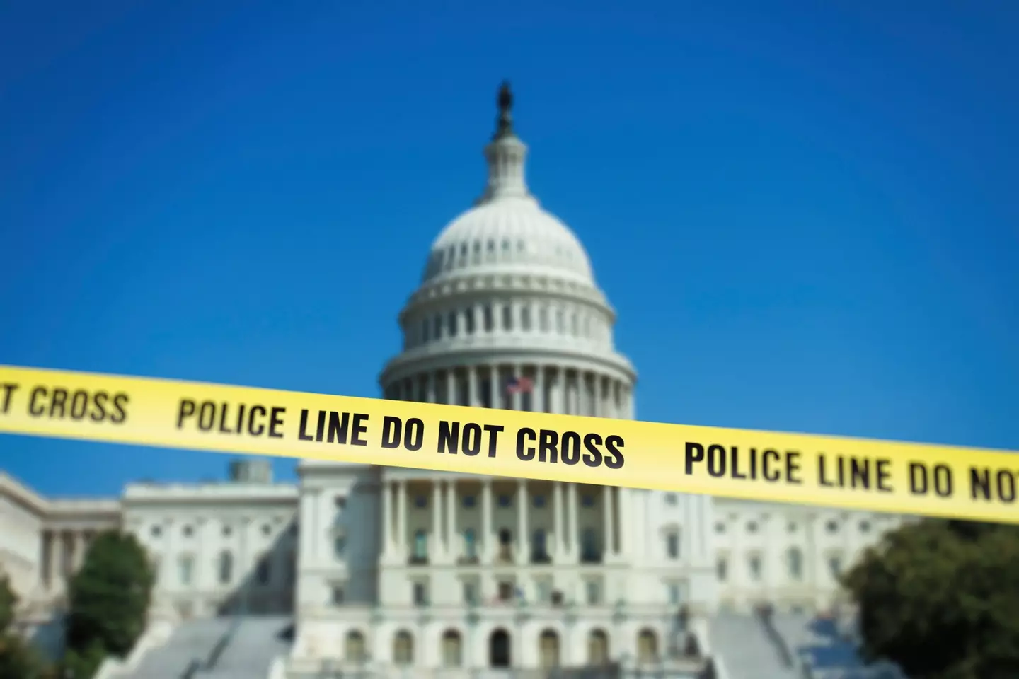 Hall cited the Capitol Riots as an example (narvikk/Getty stock photo)