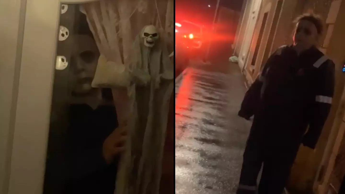 Kids terrified and refuse to knock on house after owner takes Halloween far too seriously