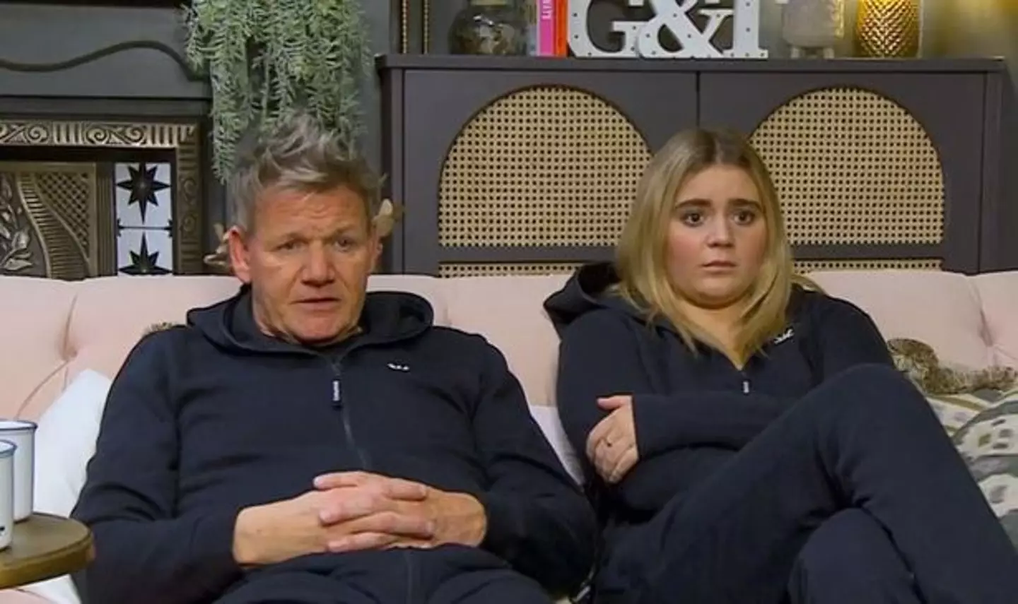 Gordon and Tilly were both emotional.