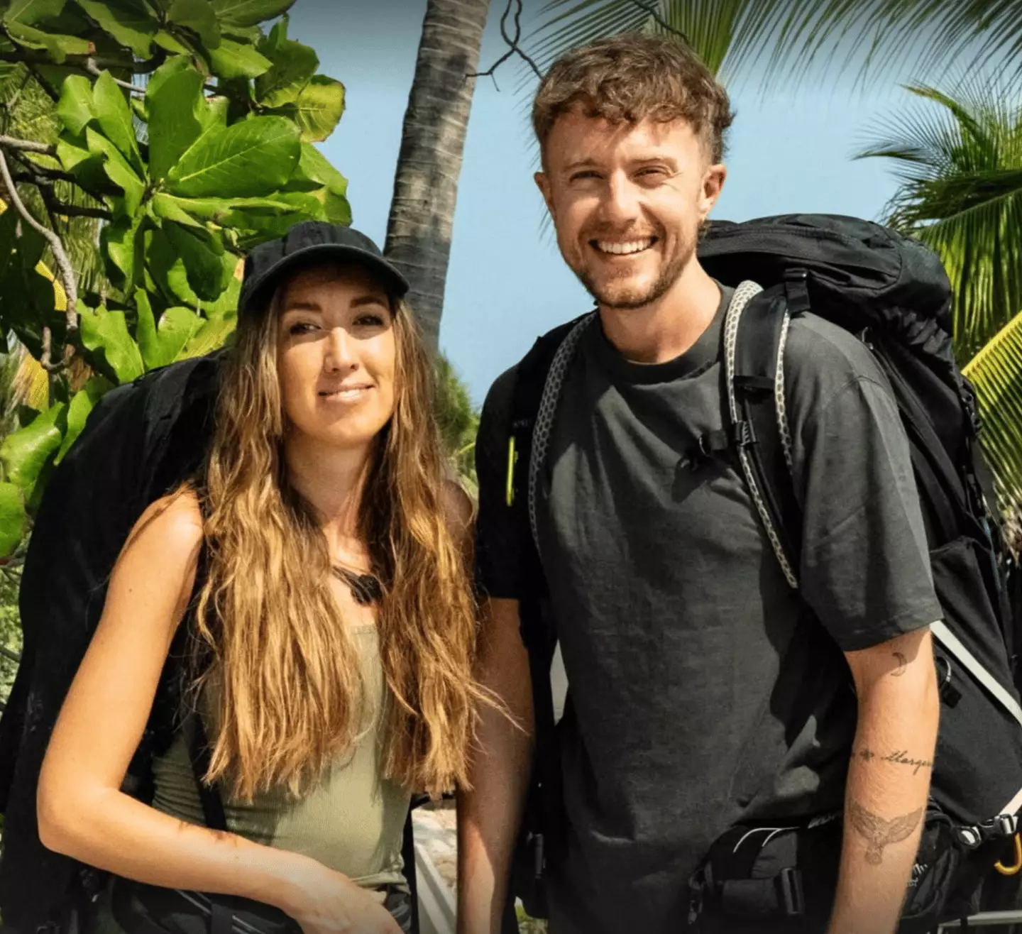 Roman Kemp and his sister Harley Moon are on the latest season of Celebrity Race Across the World (BBC)