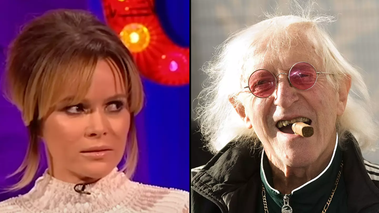 Amanda Holden says Jimmy Savile tried to seduce her as a teenager when she was in a hospital